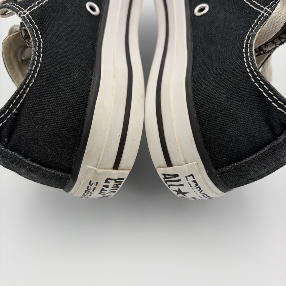 Converse All Star Sneakers Women's Size 6.5 Black Low Top Lace Up Chuck Taylor - Picture 16 of 16